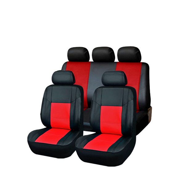 ACA Leatherette Car Seat Cover Set 9 Piece