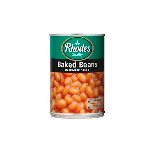 Rhodes Baked Beans In Tomato Sauce (6 x 410g)