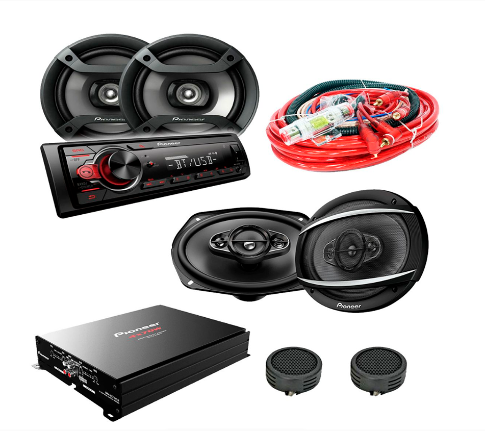 Pioneer Complete Essential Car Audio Combo