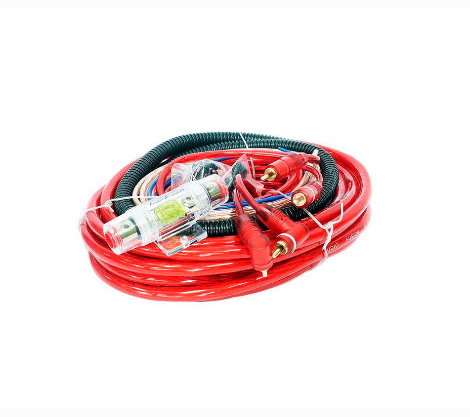 AudioFusion 4gauge Professional Car Audio Wiring Kit