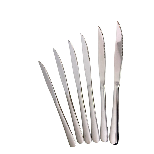 Stainless Steel Steak Knife and Fork Set 12 Pcs - FAZT