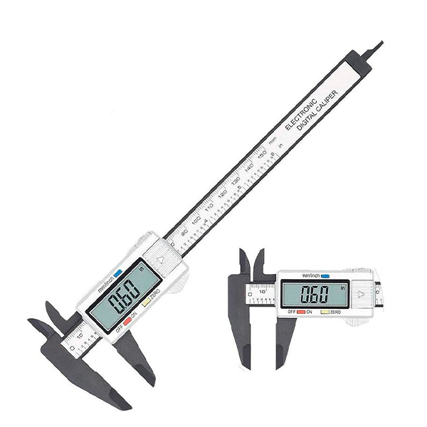 150mm Digital Vernier Caliper Micrometer Caliper & 2 Batteries