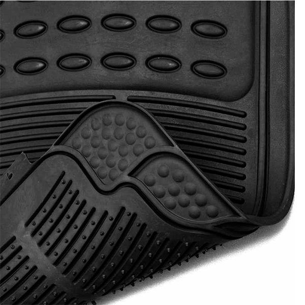 5 Piece Universal Car Floor Rubber Mats For Most Vehicles