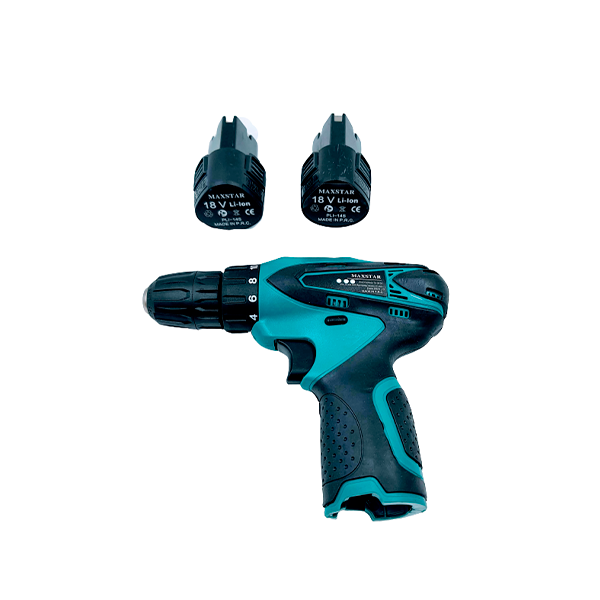 Cordless Rechargeable Lithium-Ion Drill and Screwdriver Set 18V