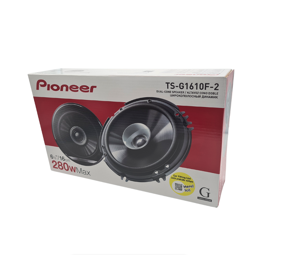 Pioneer 6" 280W 2-Way Coaxial Speakers