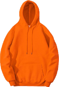 Orange Hoodie