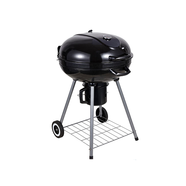 Outdoor Buddy - Premium Charcoal Kettle Braai (57cm) - with Hinged Lid