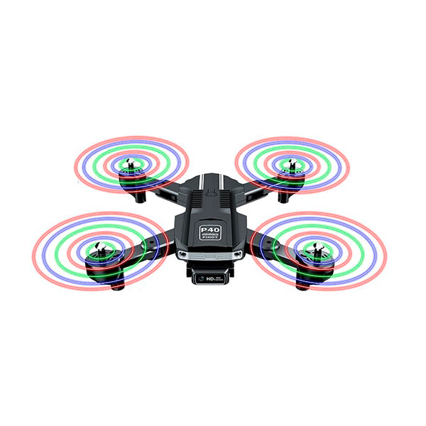 Drone - PRO SERIES P40 dual 4K camera drone with Light UP propellers